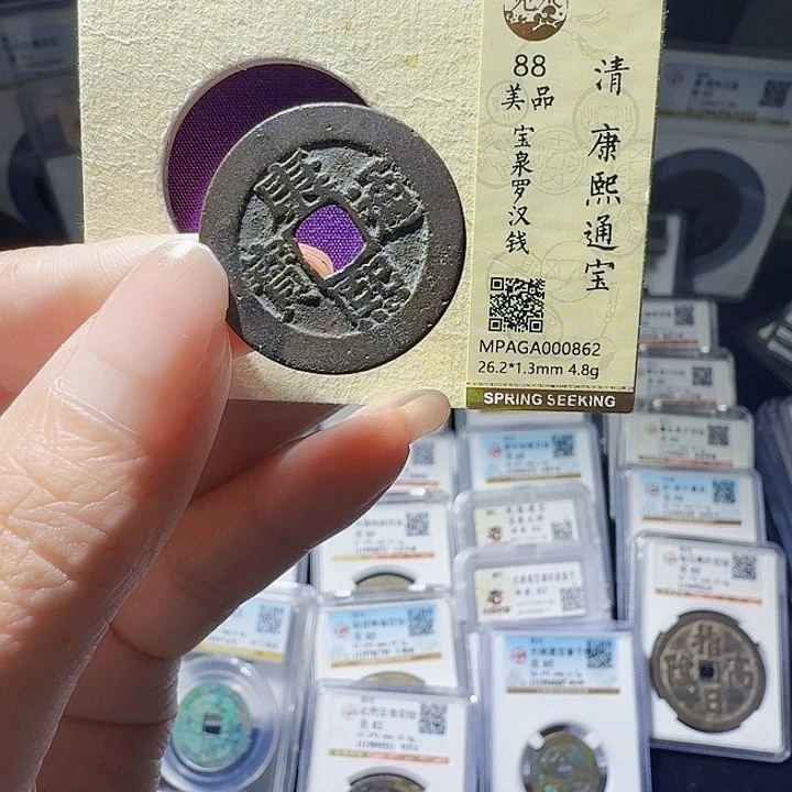 铜As评级币一个，0862
