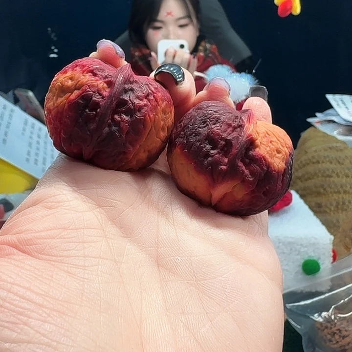 吊坠桃核香榧枕铁核