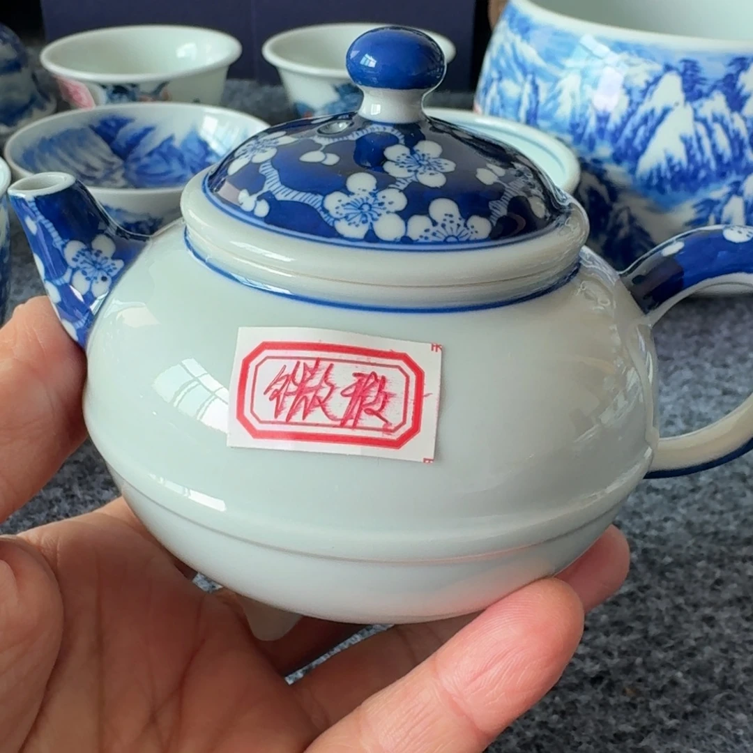 现代景德镇陶瓷手绘茶具