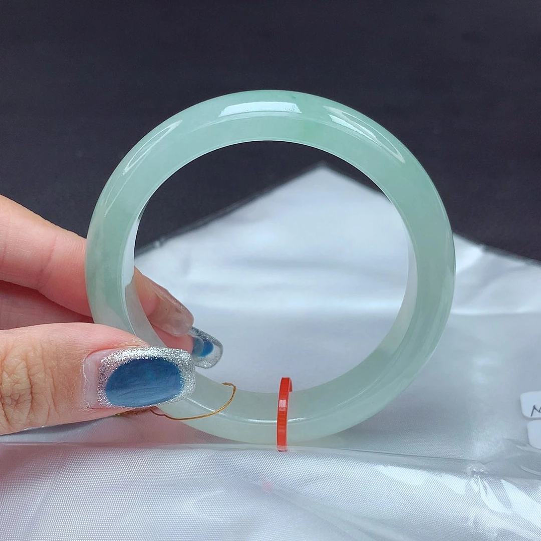 未镶嵌手镯翡翠54圈294