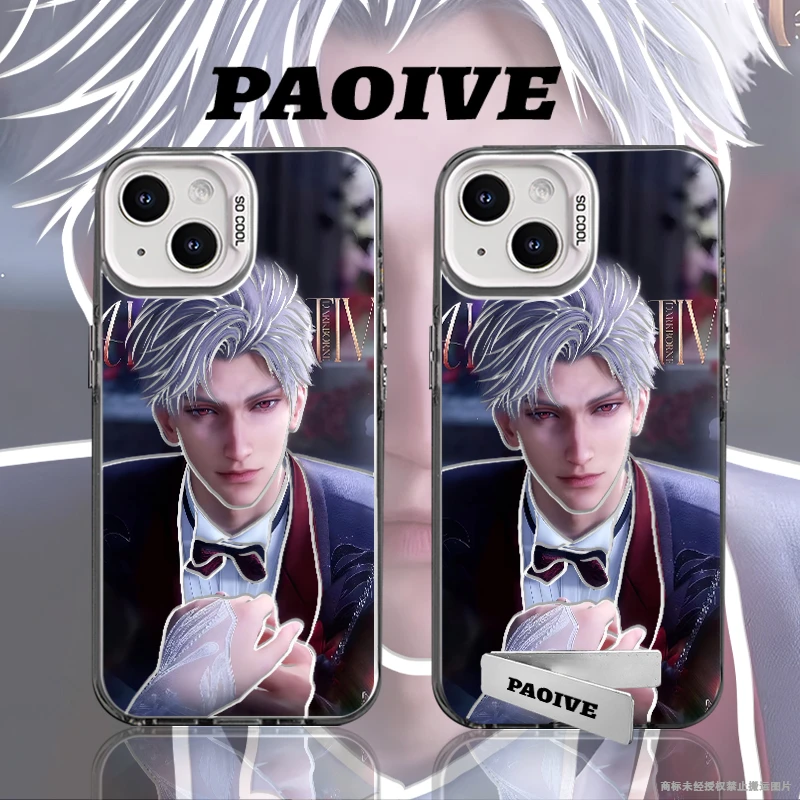 秦彻创意适用苹果华为vivoiPhone小米三星防摔彩银手机壳