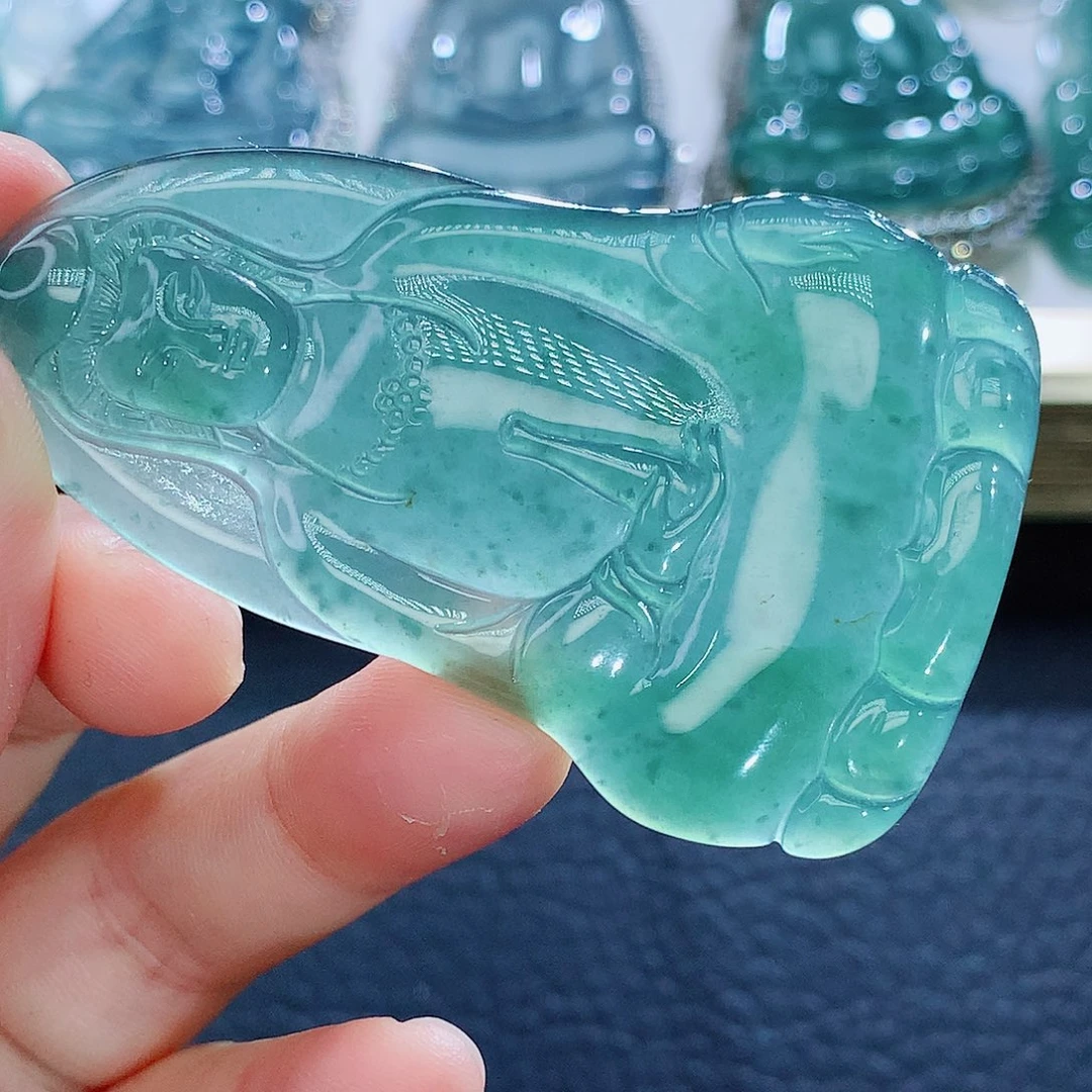 未镶嵌挂件翡翠翡翠