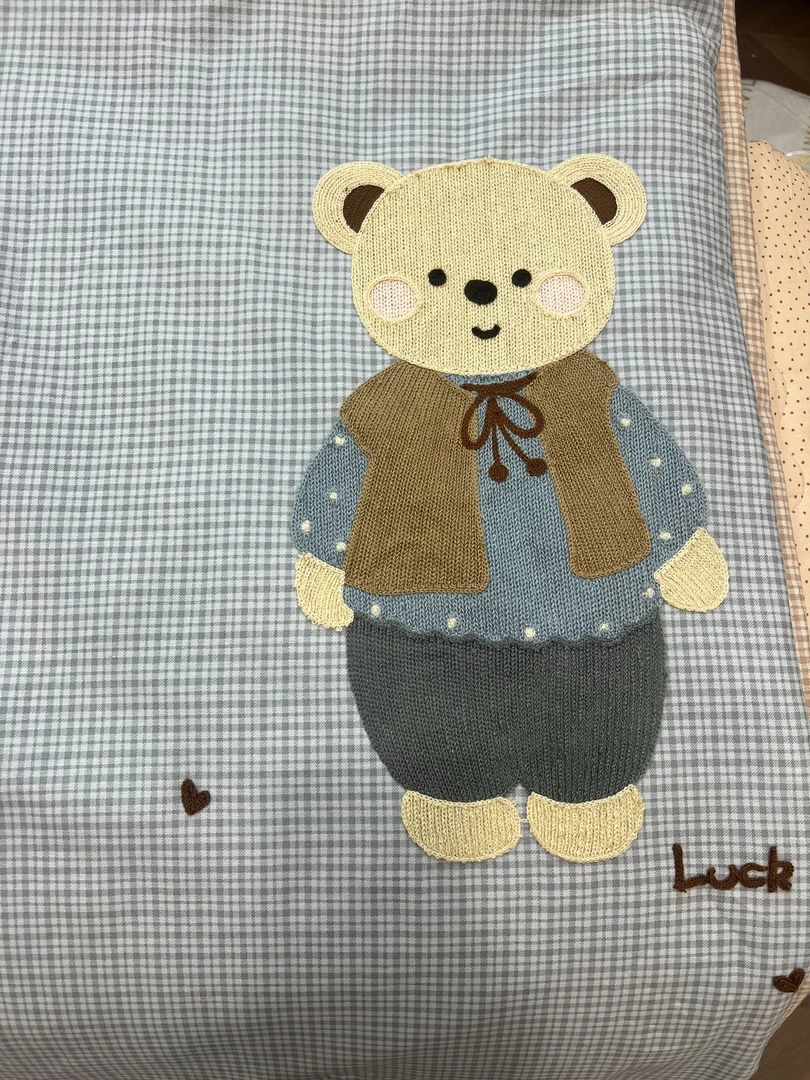 线下订单--品牌货【AMDR】全棉绣花贴布绣可爱夏被--