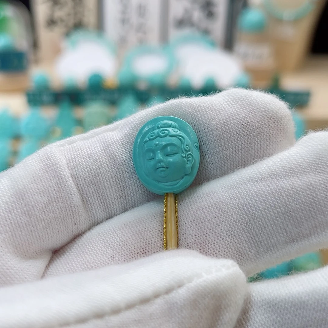 绿松石珠宝奇石未镶嵌