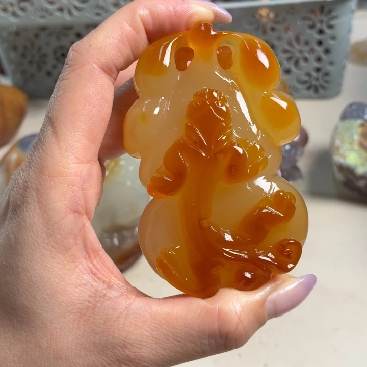 玛瑙/玉髓未镶嵌吊坠(不含链)