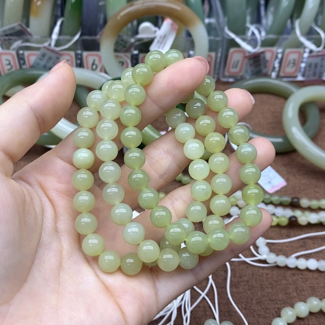 手串未镶嵌和田玉卡8