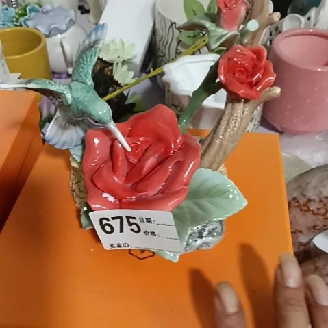 瓷片新顺尚陶瓷摆件