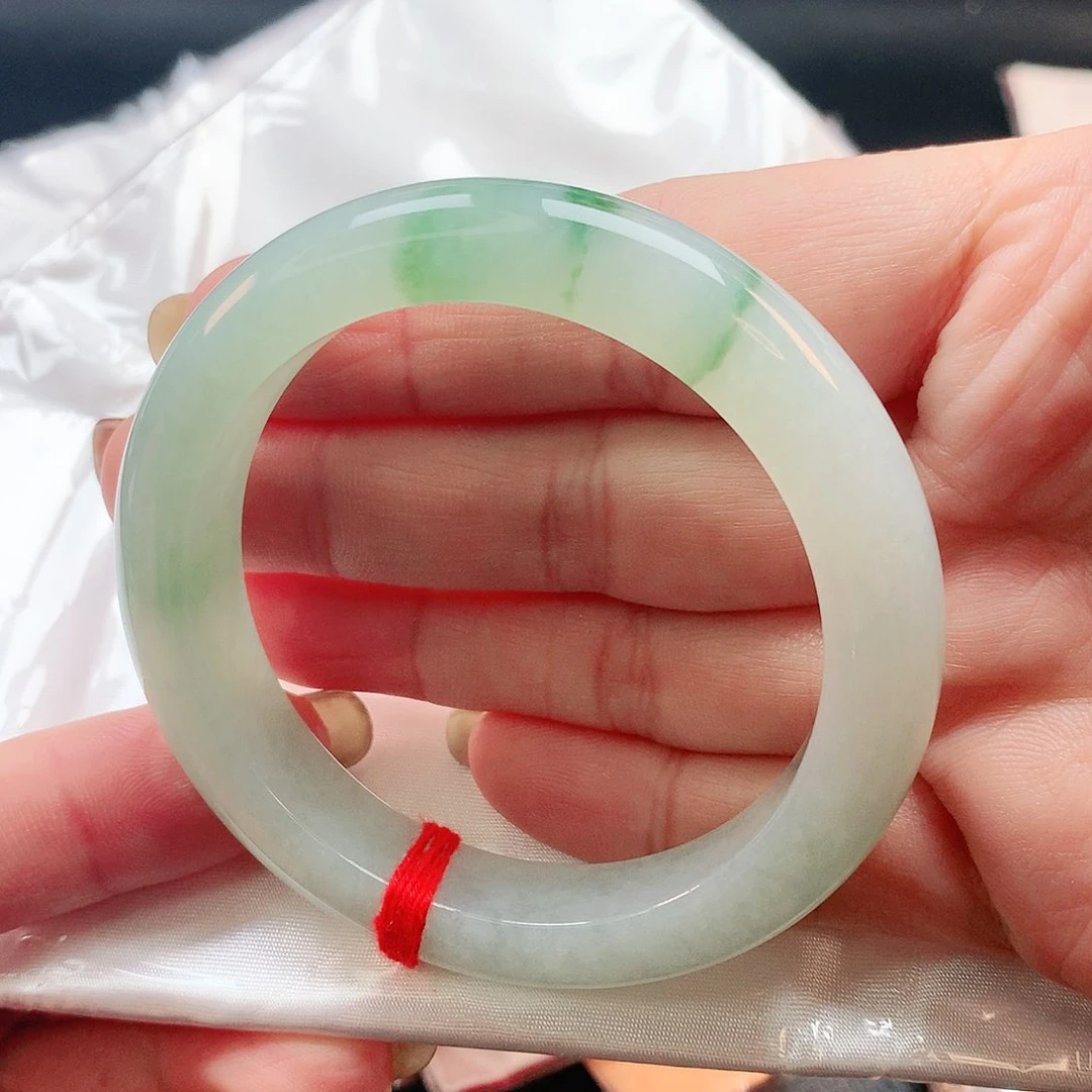 翡翠手镯未镶嵌正圈2804