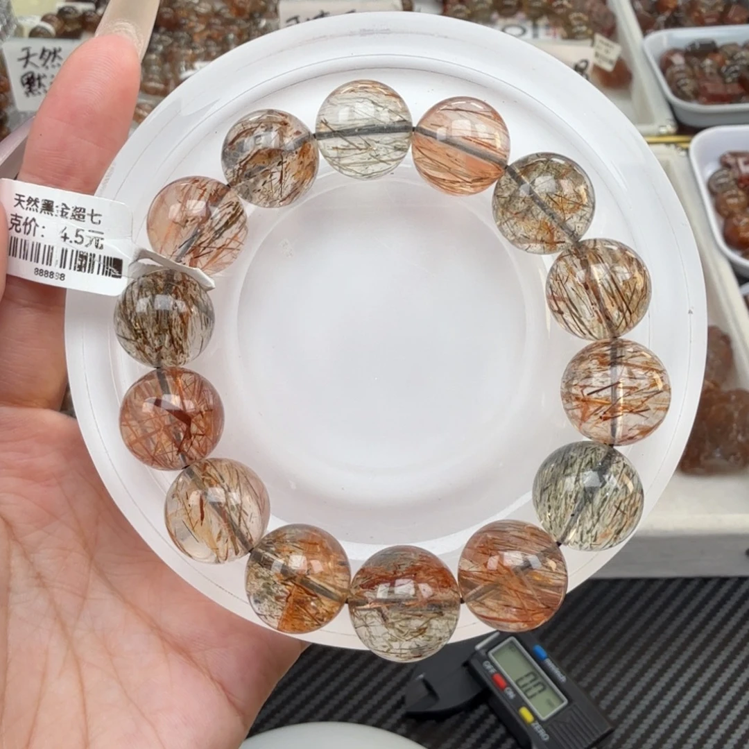 手链未镶嵌水晶黑金超七多样性发其一