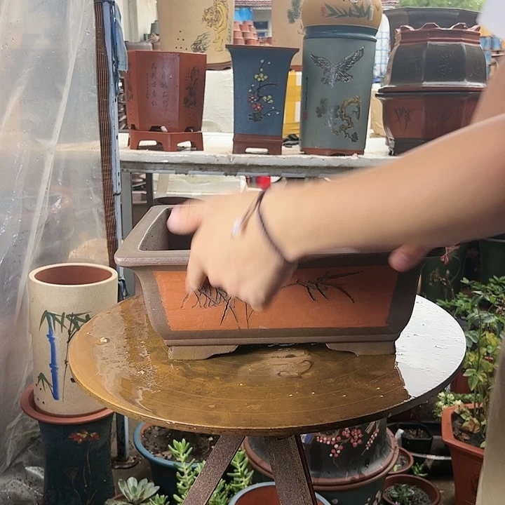 宜兴紫砂31红马槽