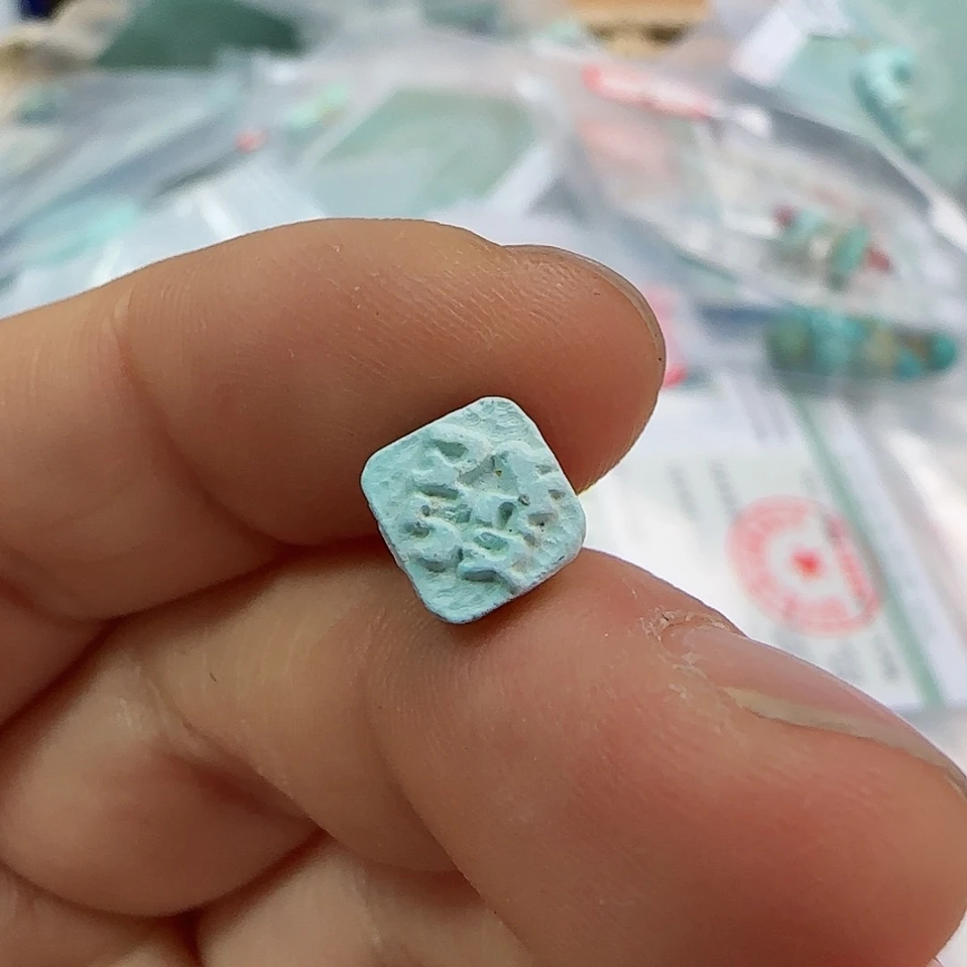 绿松石珠宝半成品未镶嵌