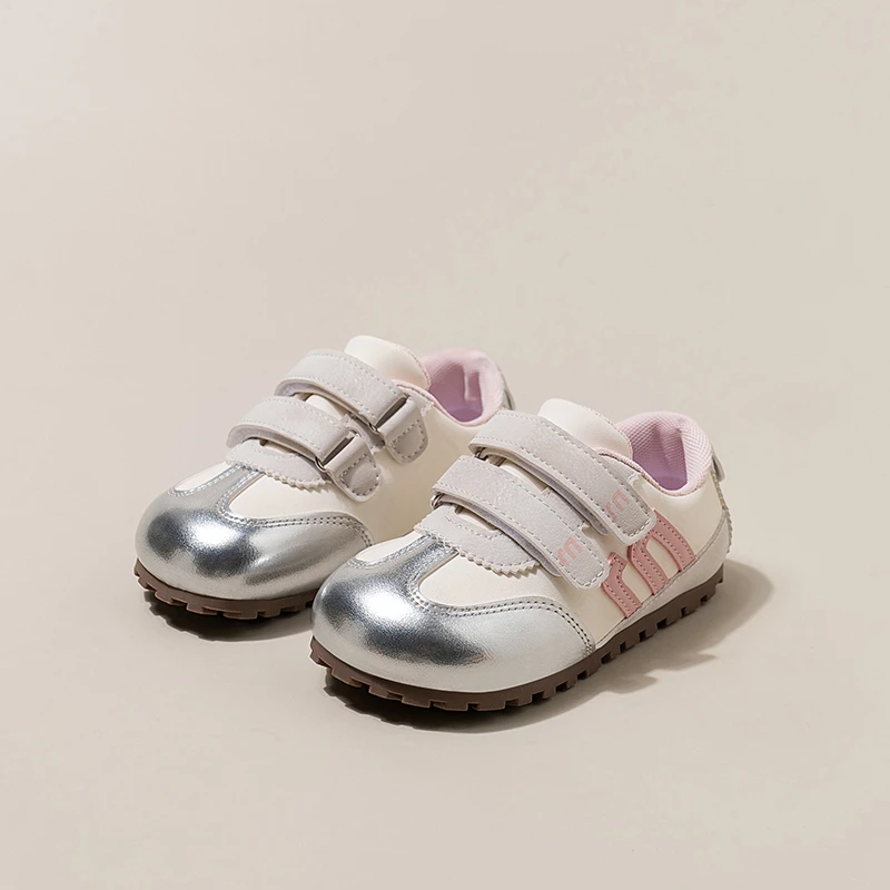 儿童板鞋低帮2025春秋新款男童鞋子女童运动鞋软底休闲宝宝德训鞋