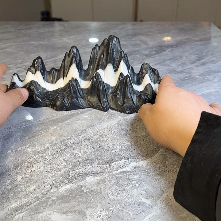 ****颜奇石茶宠鱼缸文房摆件