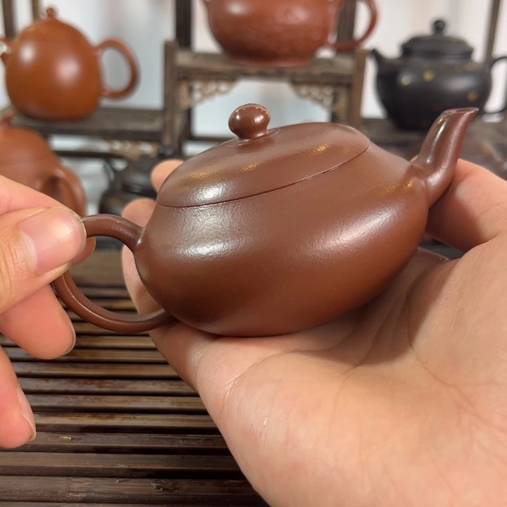 茶壶紫砂原矿紫砂手工制作