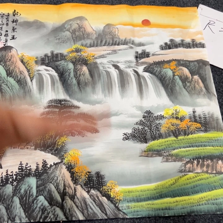 尚谷谷年画画作品画