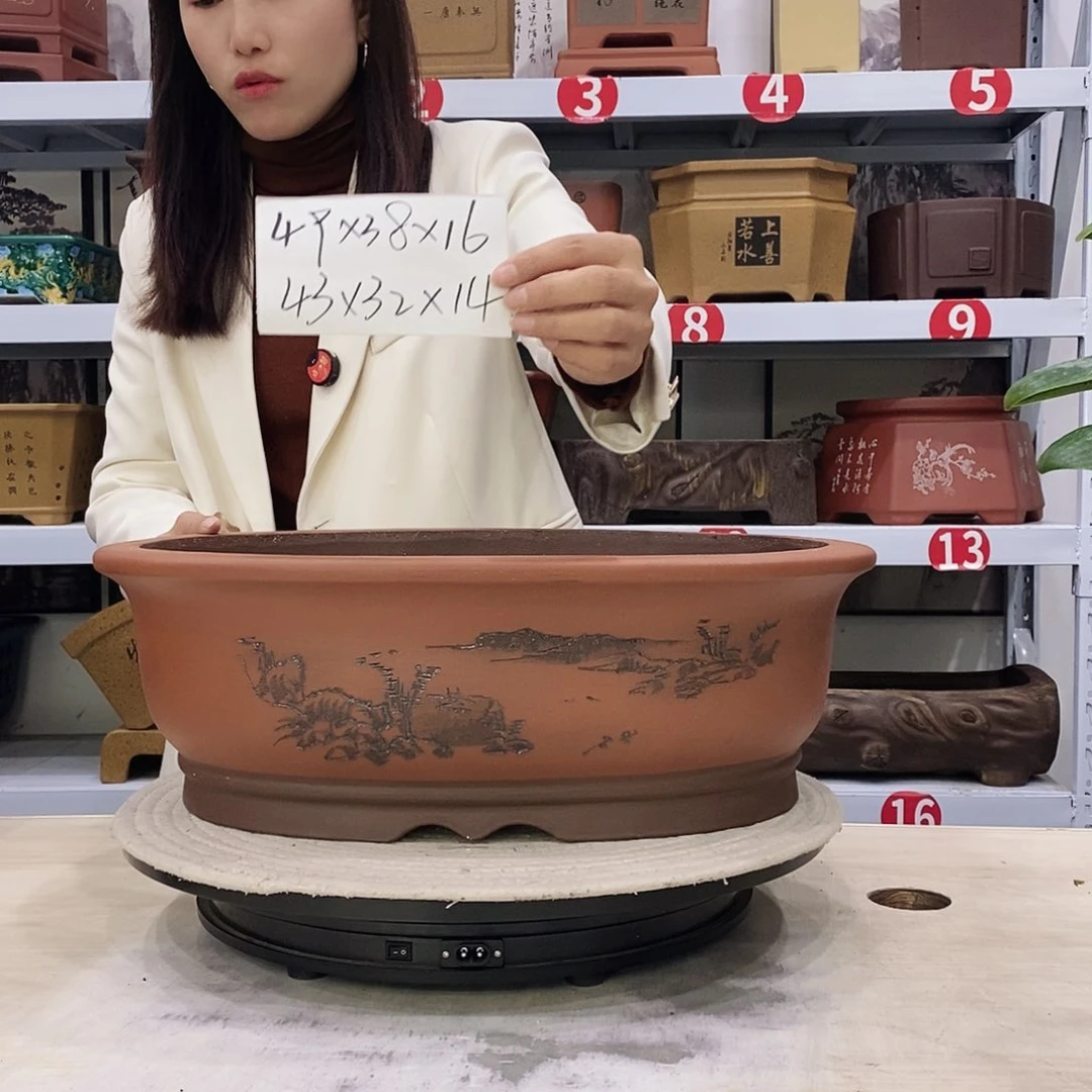 紫砂花盆紫砂花盆