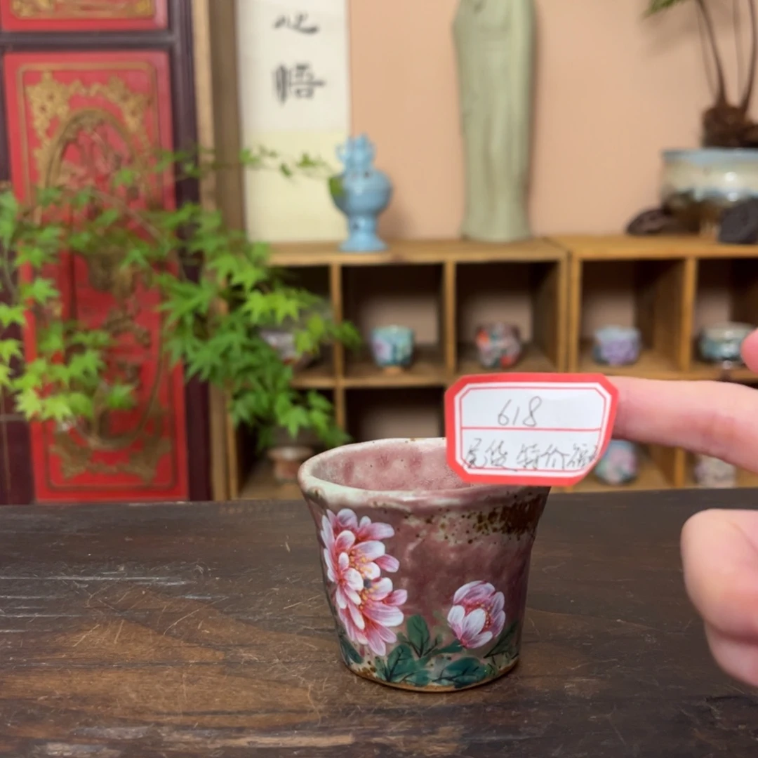 杯柴烧手绘工艺制作