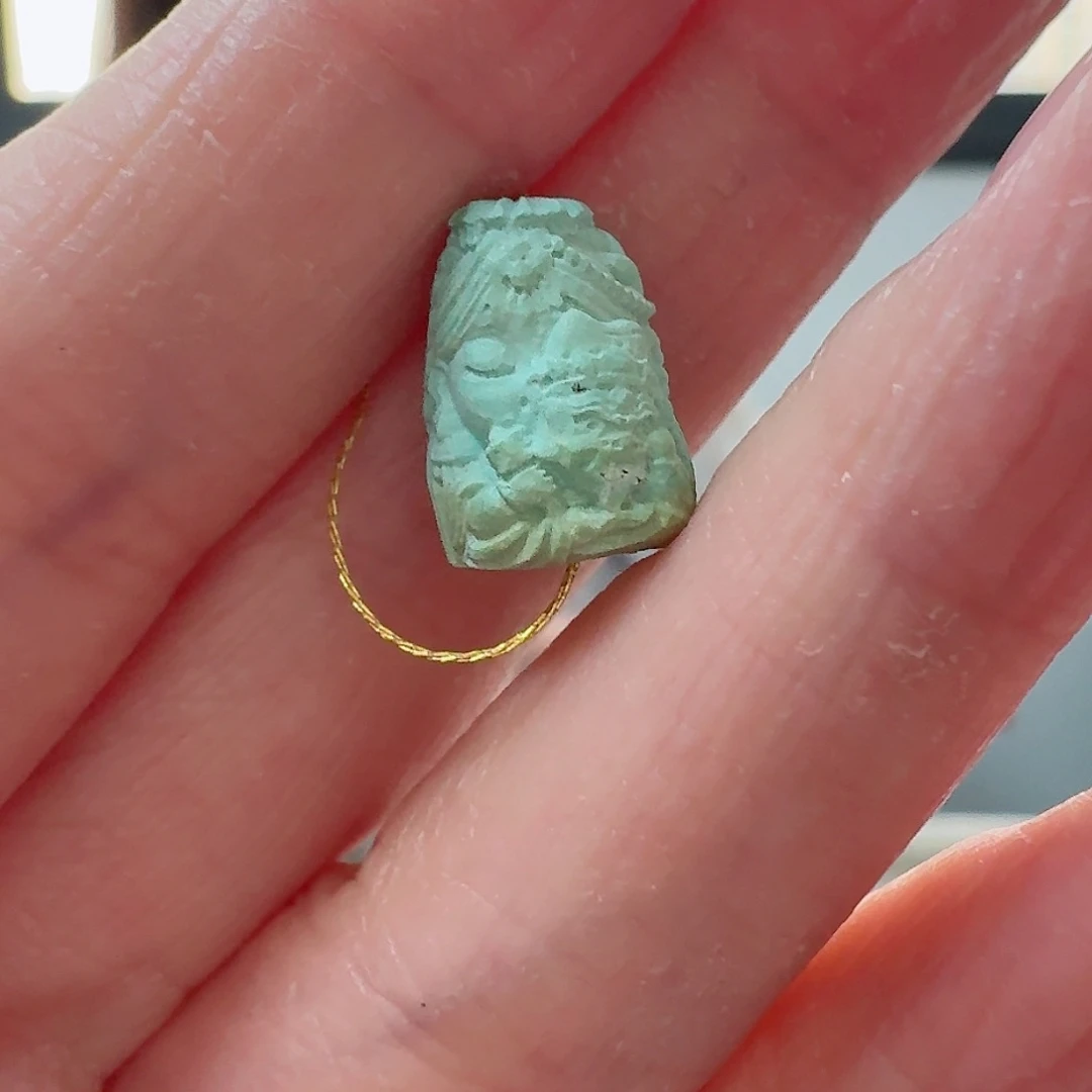 绿松石珠宝奇石未镶嵌