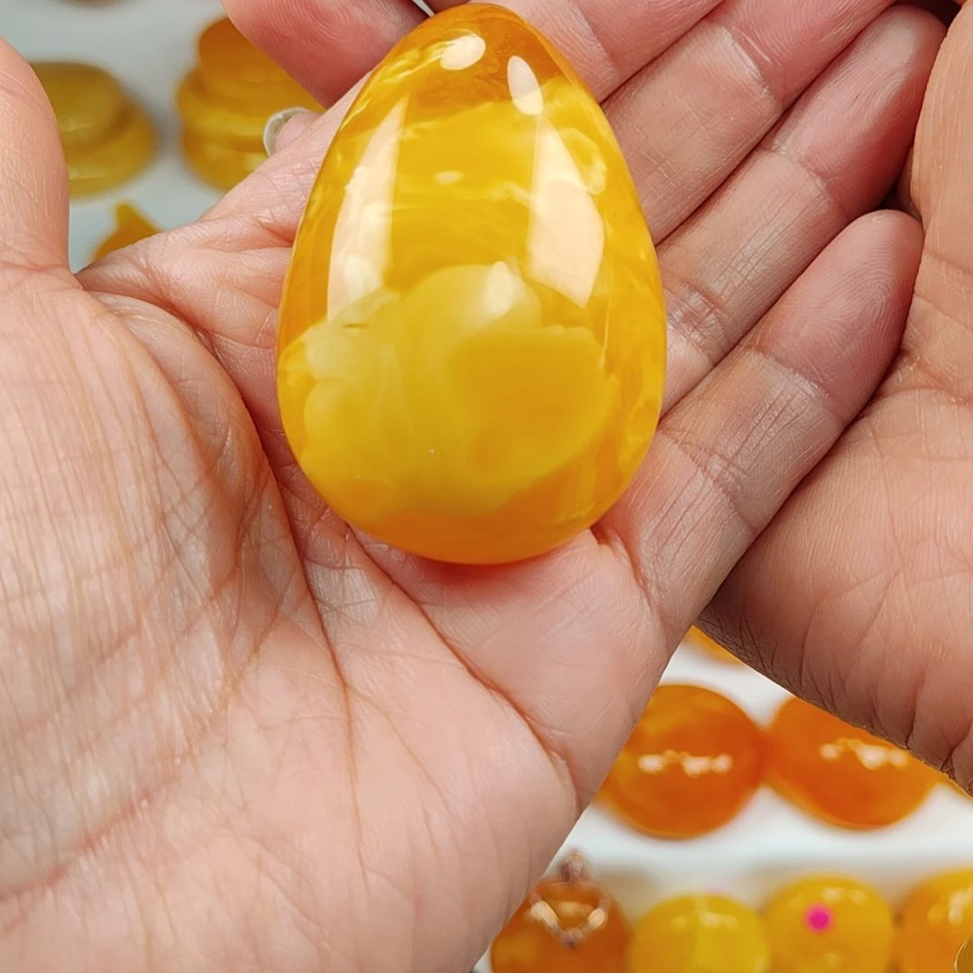 琥珀颈饰未镶嵌用****0