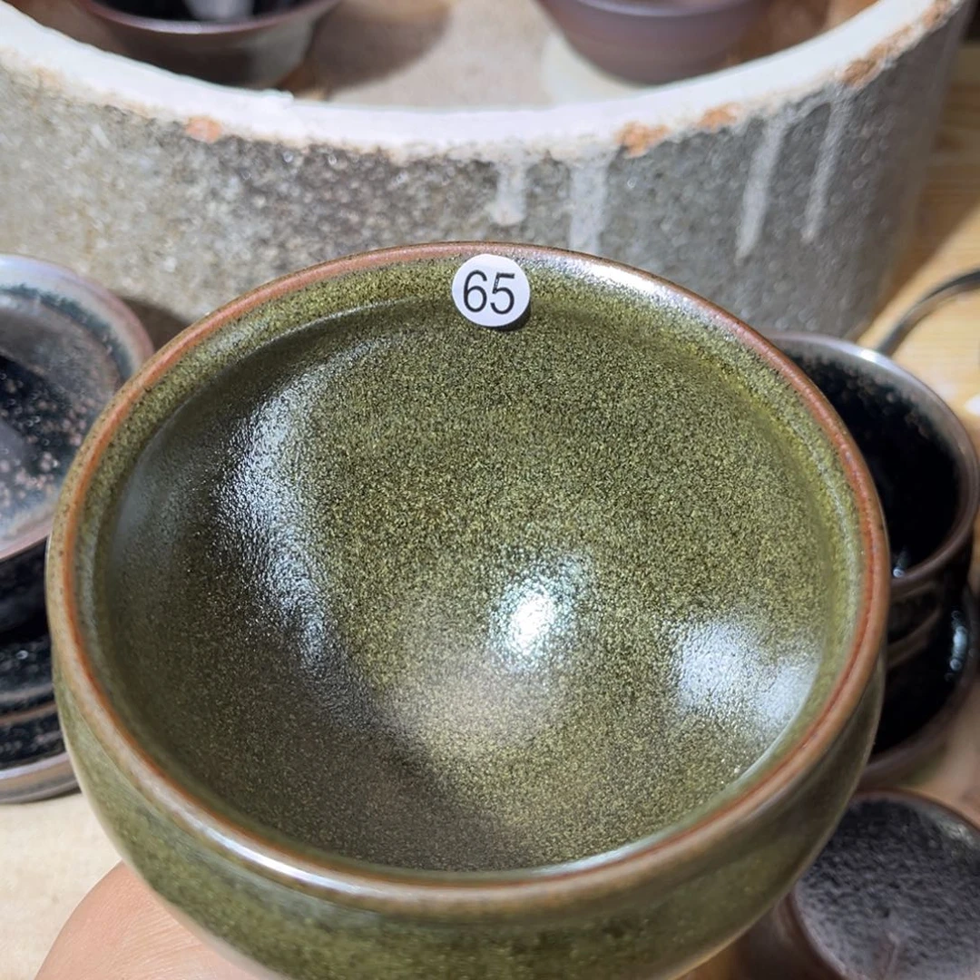 茶盏义兴龙窑坚持真柴烧