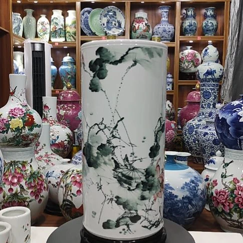 瓷片景德镇陶瓷花瓶子