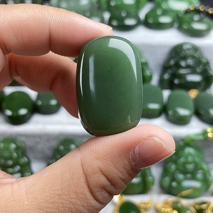 和田玉（碧玉）未镶嵌项链30