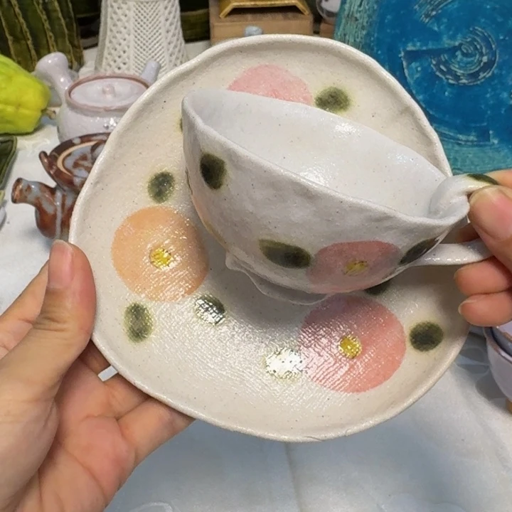 陶泥一套咖啡杯的价格