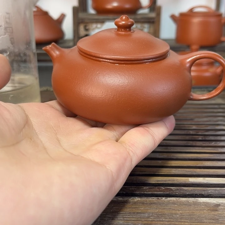 紫砂茶壶原矿紫砂手工制作