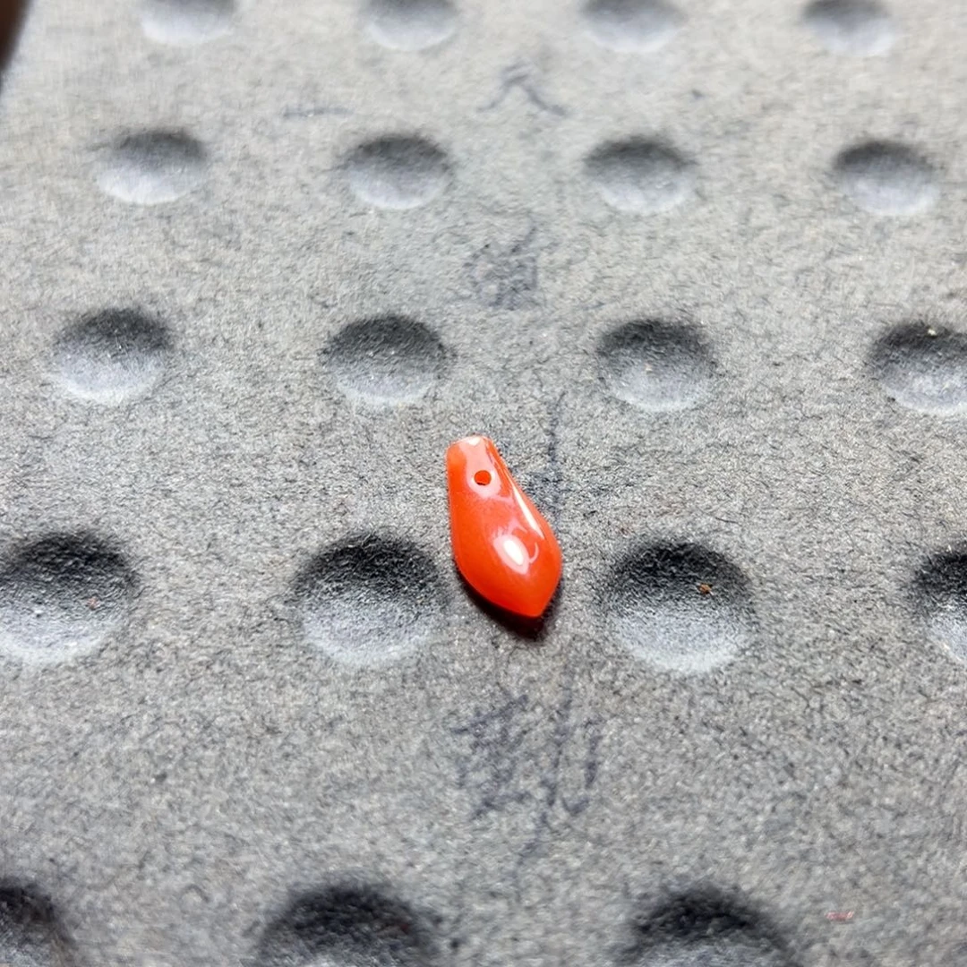 未镶嵌杨柳三眼井料南红卡子挂件南红玛瑙