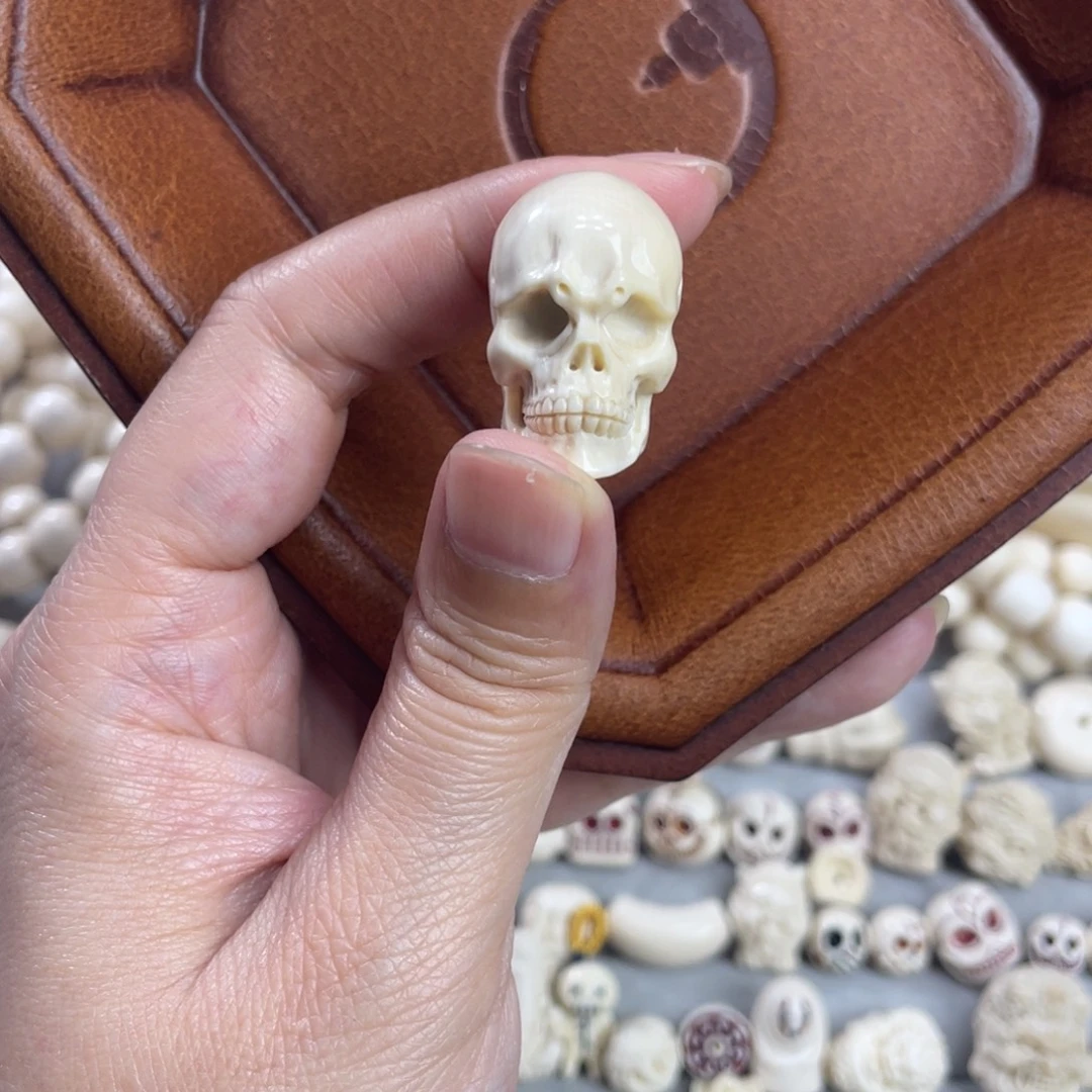 猛犸象牙手串/手链/手镯16骷髅