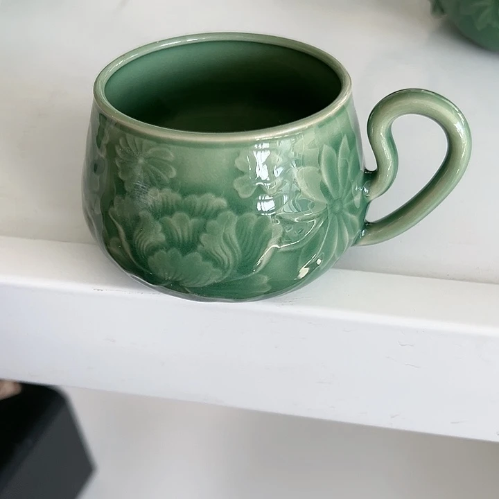 小米茶器龙泉青瓷