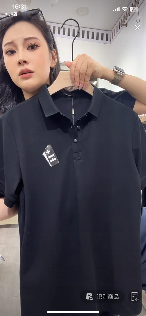 短袖纯色标准Polo衫短领polo衫男上衣男士夏季男装男款26019