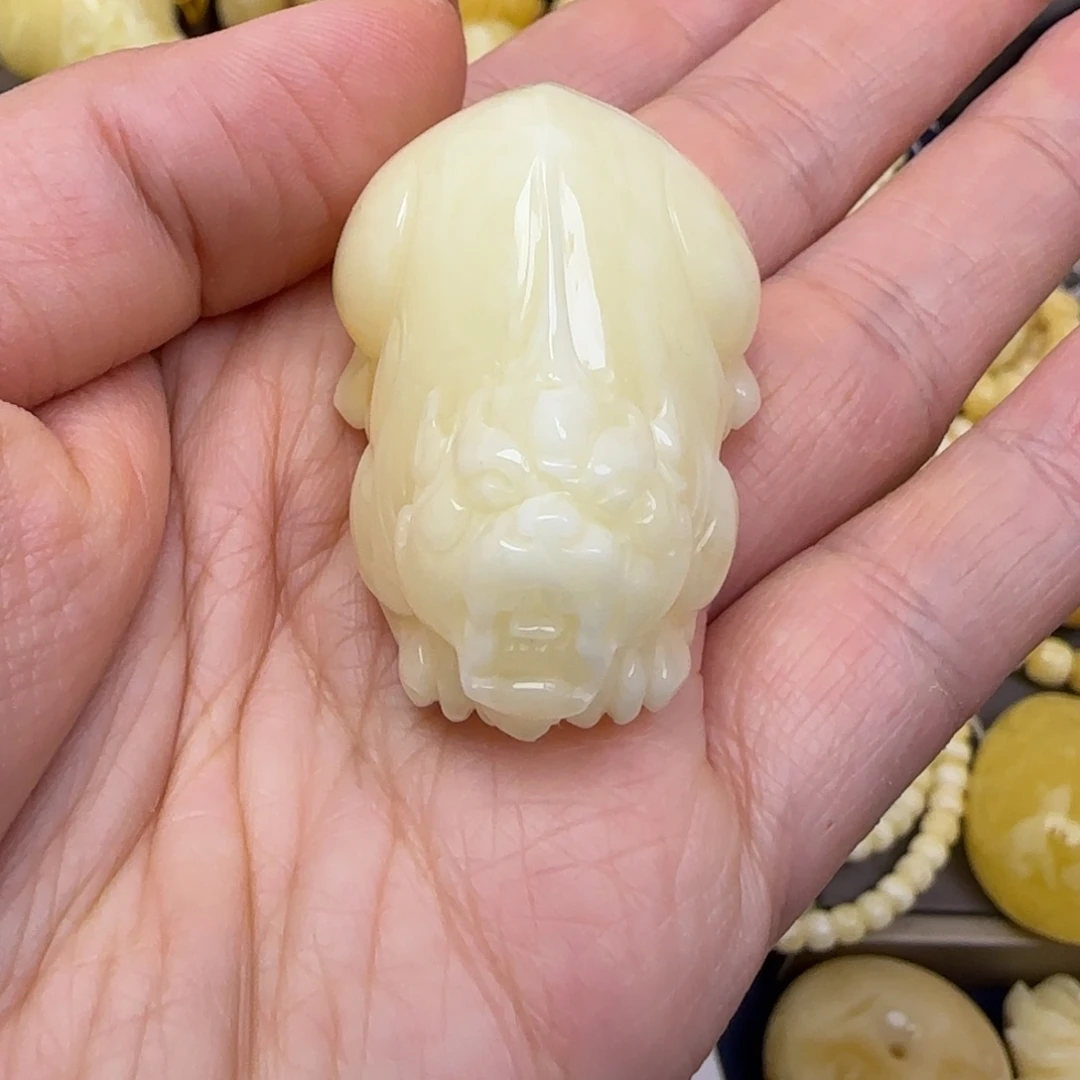 蜜蜡颈饰未镶嵌天然蜜蜡