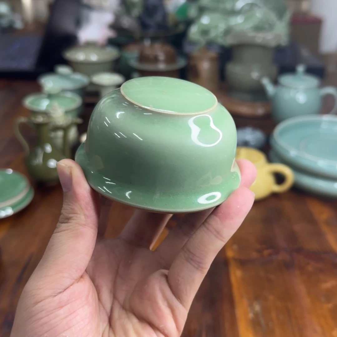 小仲青瓷茶器微瑕8243