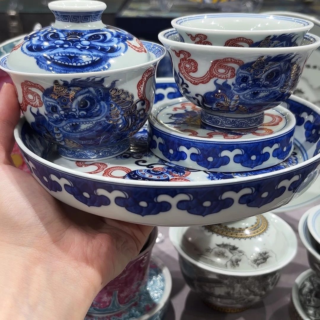 瓷片景德镇瓷器艺术半手