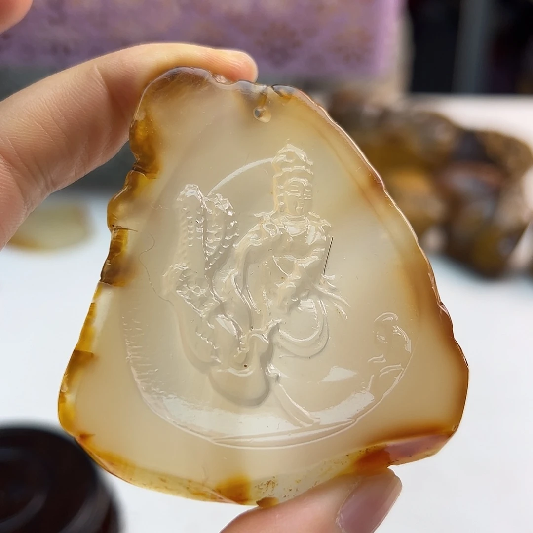 玛瑙/玉髓未镶嵌颈饰