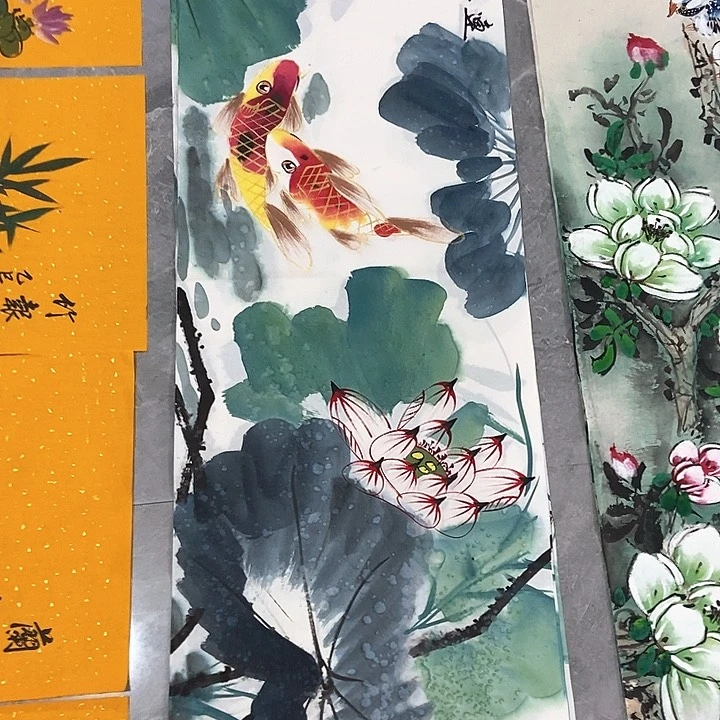 小周画廊的直播间