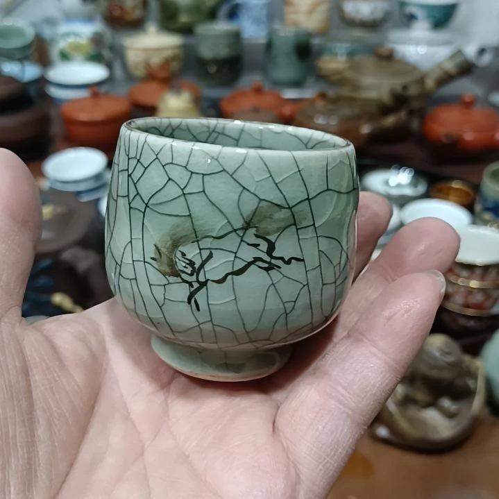 瓷片在**方瓷片茶道具…………………