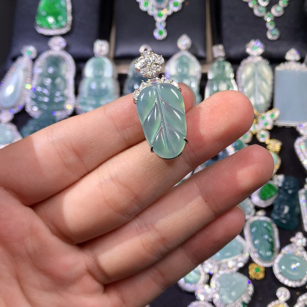 翡翠挂件未镶嵌8876667778