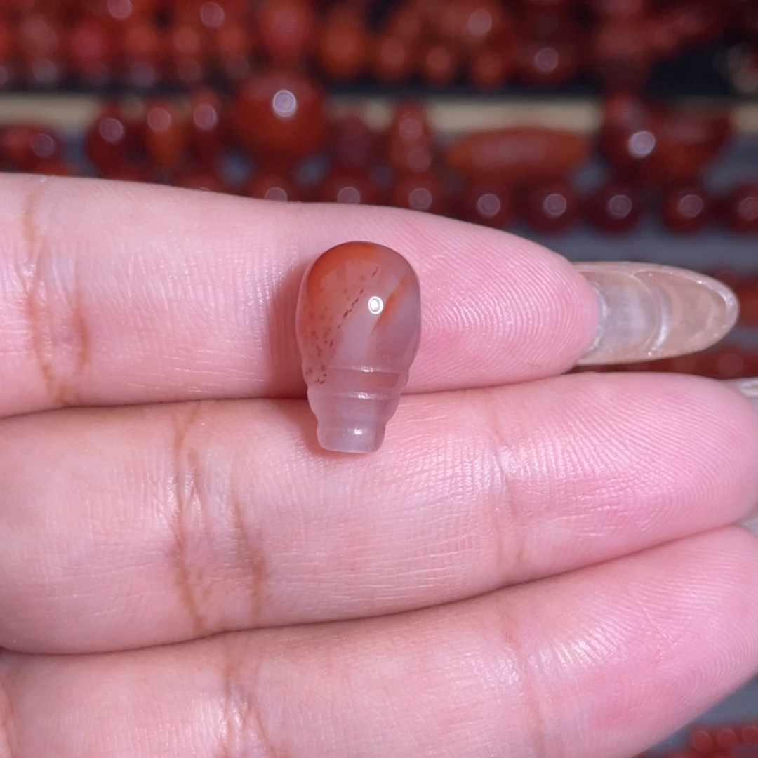 南红玛瑙未镶嵌三通