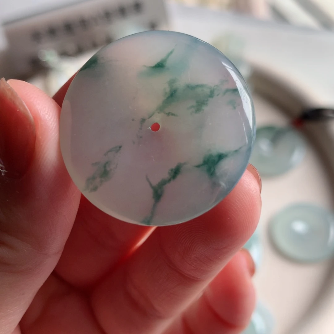 翡翠未镶嵌吊坠(不含链)翡翠