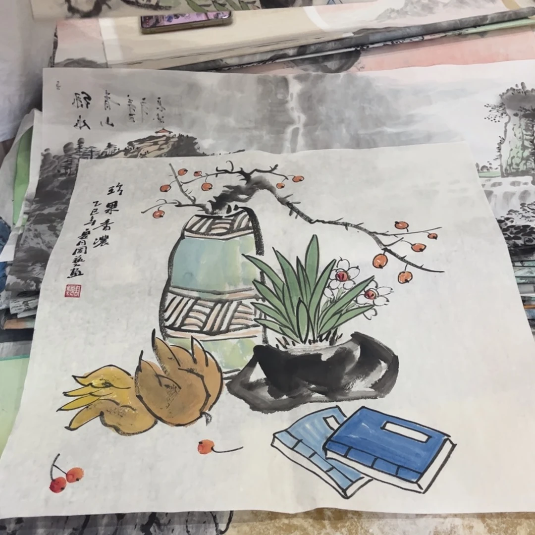 国画ZH精品国画单幅任发