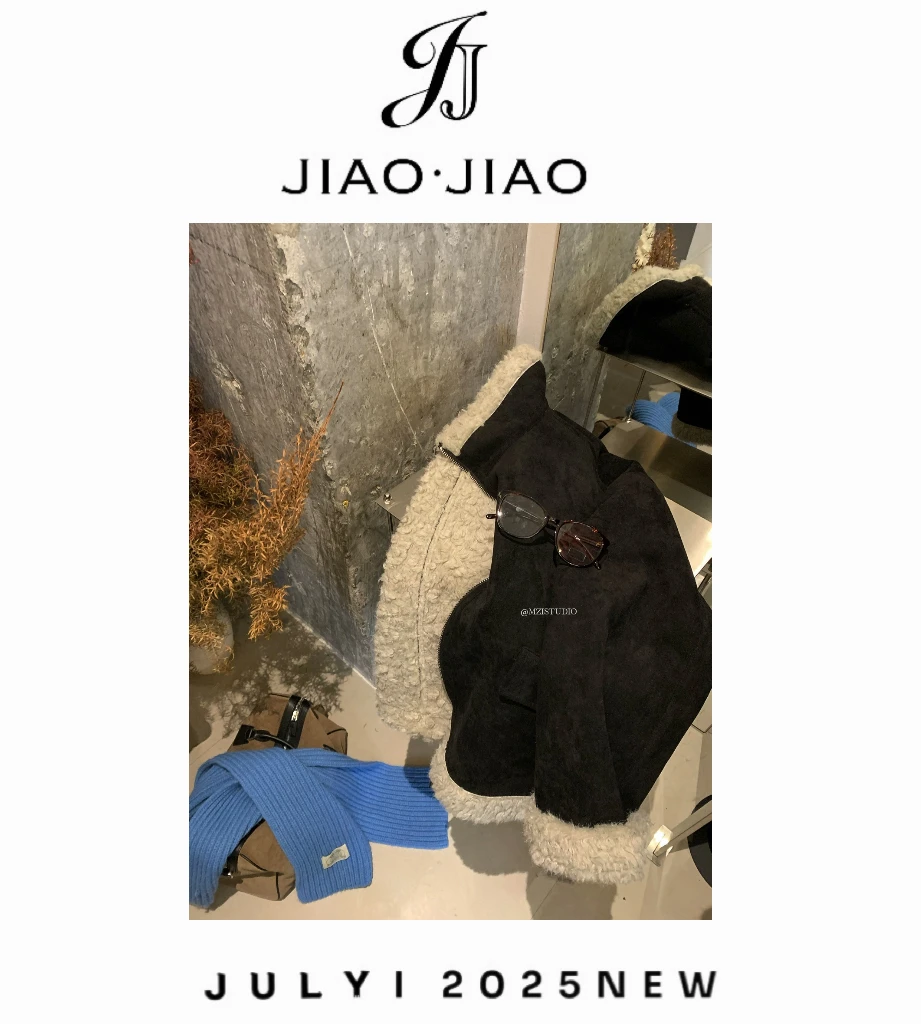 2025保暖常规冬季休闲风女短款短外套上衣撞色秋冬时尚