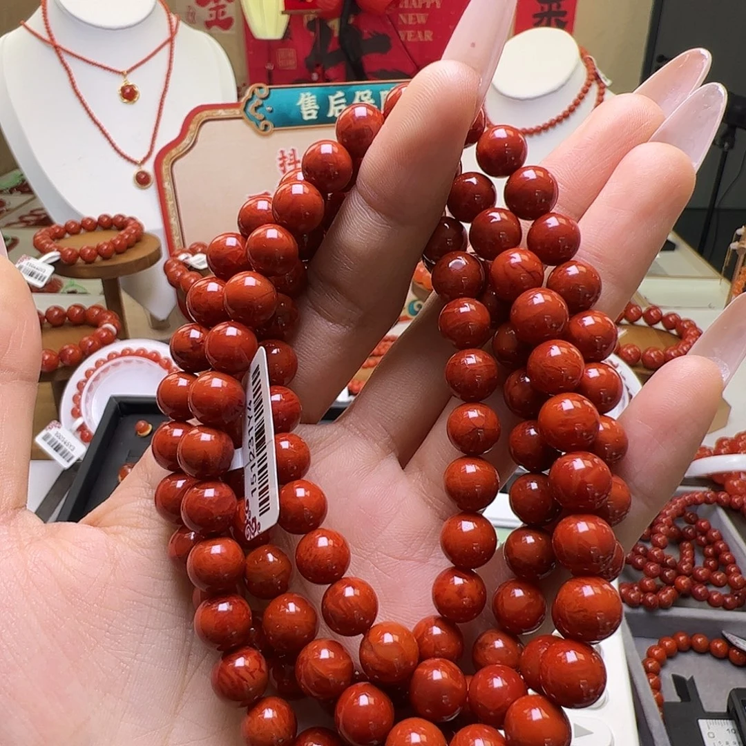 南红玛瑙未镶嵌8mm1