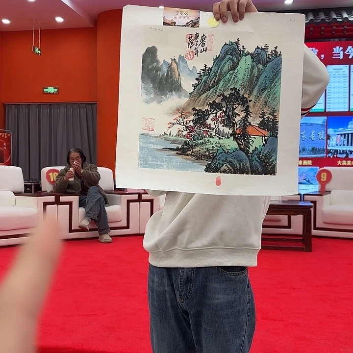 国画姜国华老师展览原作