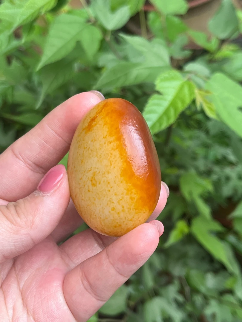 【底价已开价】122克和田玉红皮手把件图文063