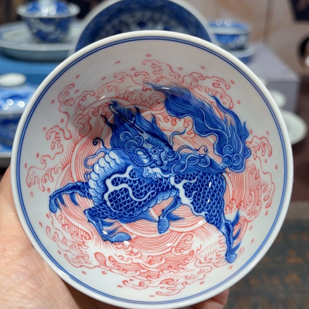 瓷片景德镇纯手工手绘
