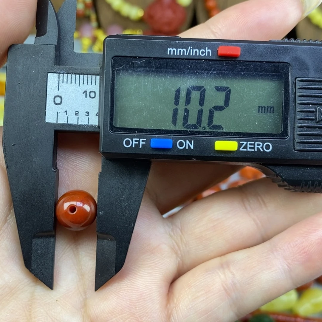 南红玛瑙未镶嵌单珠10mm