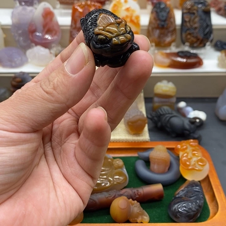 玛瑙/玉髓未镶嵌颈饰