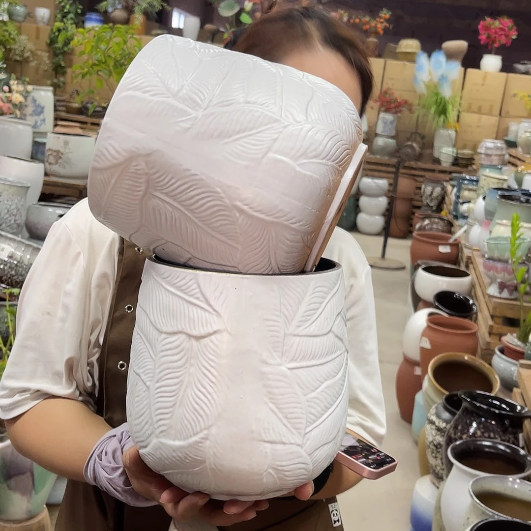 紫砂花盆高度21口径18厘米